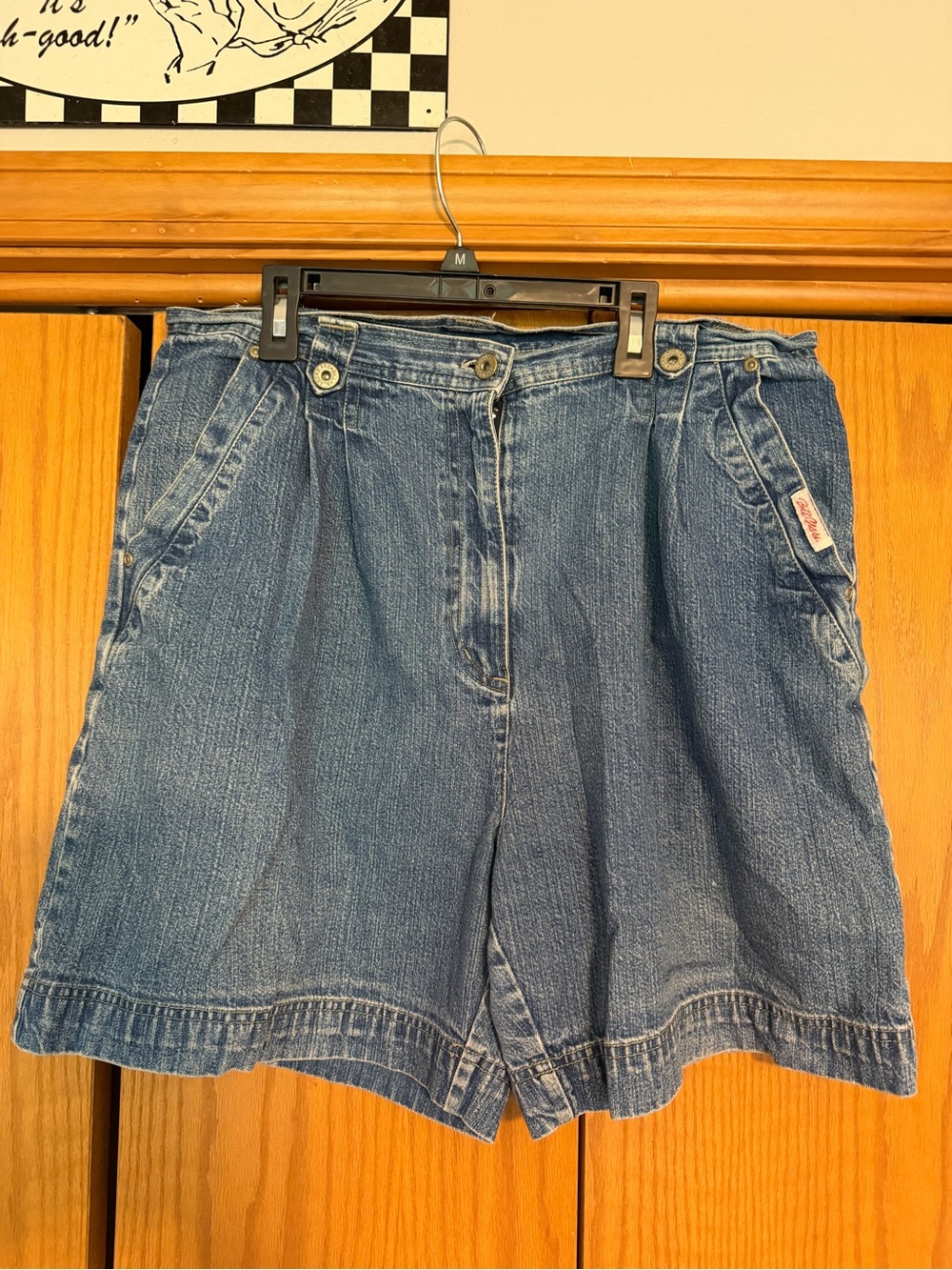 Vintage bill blass Blue Denim High-Waist Women's Shorts